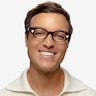 Cora Tortoise Beige AcetateEyeglass Frames for Men from EyeBuyDirect