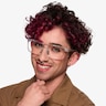 Cast Clear Gray PlasticEyeglass Frames for Men from EyeBuyDirect