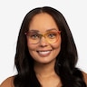 Positivity Rainbow PlasticEyeglass Frames for Women from EyeBuyDirect