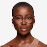 Vivi Clear Nude Floral AcetateEyeglass Frames for Women from EyeBuyDirect