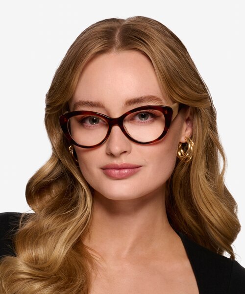 Rhea Tortoise AcetateEyeglass Frames for Women from EyeBuyDirect