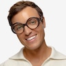 Leda Tortoise AcetateEyeglass Frames for Men from EyeBuyDirect