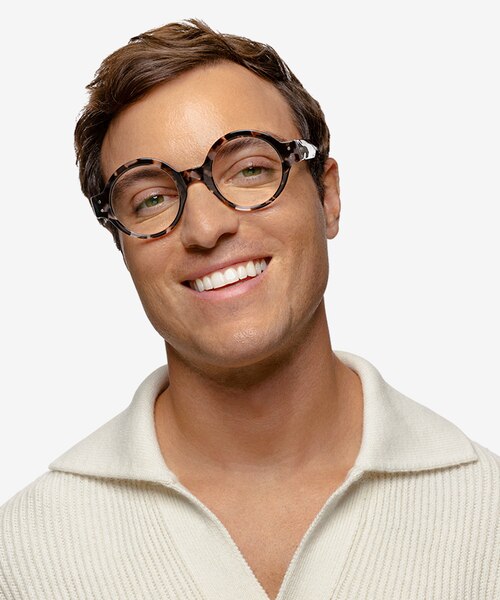 Lorelei Gray Tortoise AcetateEyeglass Frames for Men from EyeBuyDirect
