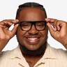Chet Black AcetateEyeglass Frames for Men from EyeBuyDirect