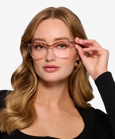 Tortoise Clear Rima -  Acetate Eyeglasses