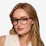 Regent Black AcetateEyeglass Frames for Women from EyeBuyDirect