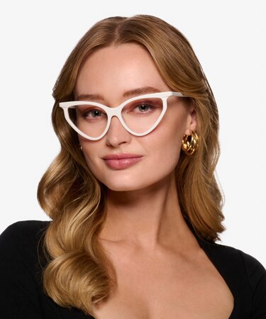 White Siamese -  Acetate Eyeglasses
