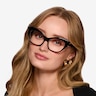 Role Black AcetateEyeglass Frames for Women from EyeBuyDirect