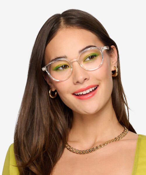 Endorphin Clear PlasticEyeglass Frames for Women from EyeBuyDirect