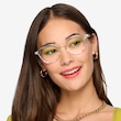 Endorphin Clear PlasticEyeglass Frames for Women from EyeBuyDirect