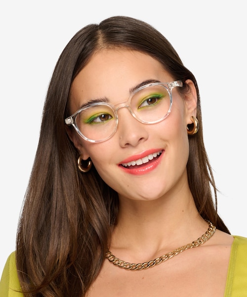 Endorphin Clear PlasticEyeglass Frames for Women from EyeBuyDirect