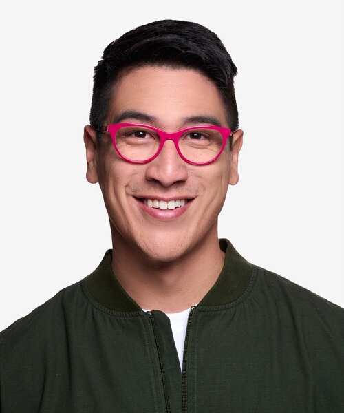 Ping Pink AcetateEyeglass Frames for Men from EyeBuyDirect