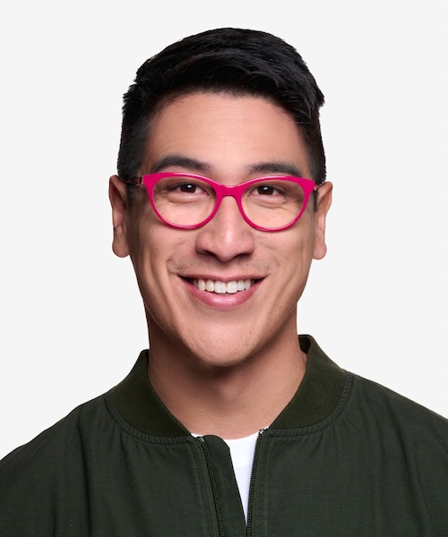 Ping Pink AcetateEyeglass Frames for Men from EyeBuyDirect