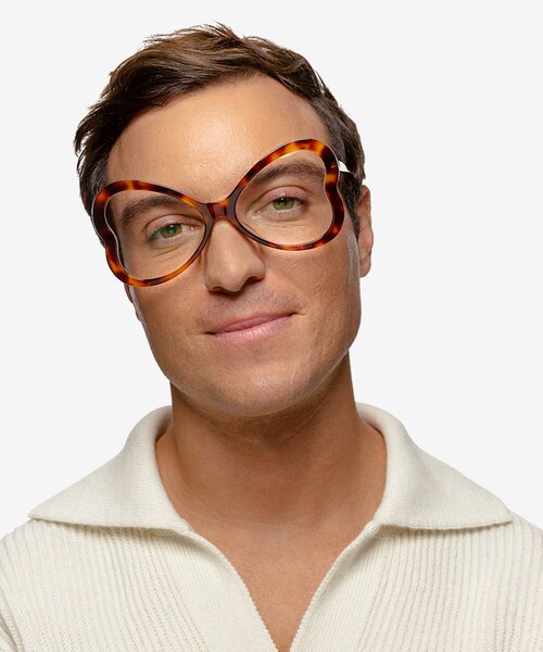 Aphrodite Tortoise AcetateEyeglass Frames for Men from EyeBuyDirect