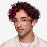 Snapdragon Clear Floral AcétateMontures de lunettes de vue pour Hommes d'EyeBuyDirect