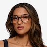 Thalia Gray Tortoise AcetateEyeglass Frames for Women from EyeBuyDirect