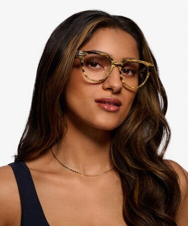 Brown Moira -  Acetate Eyeglasses