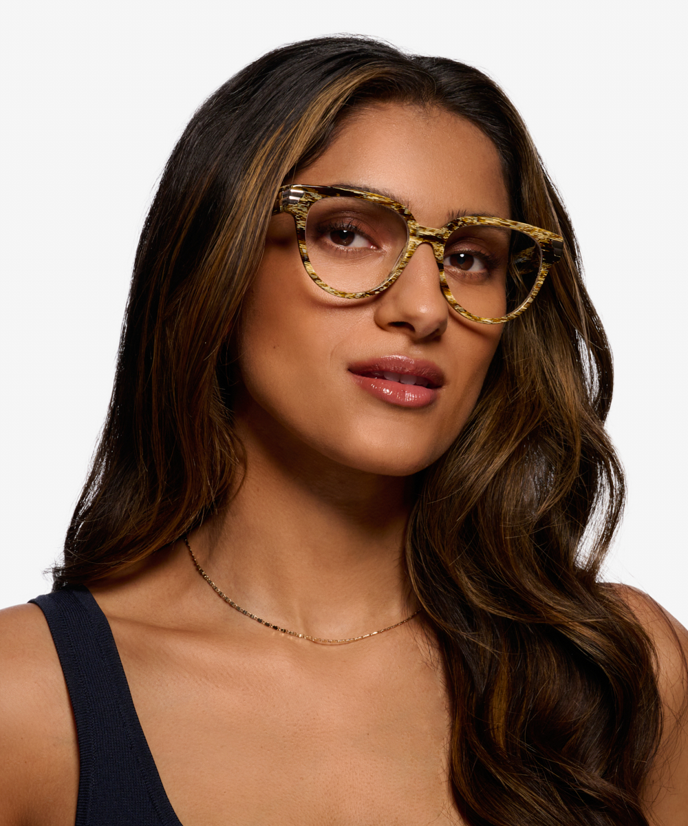 Moira Cat Eye Brown Glasses for Women Eyebuydirect Canada