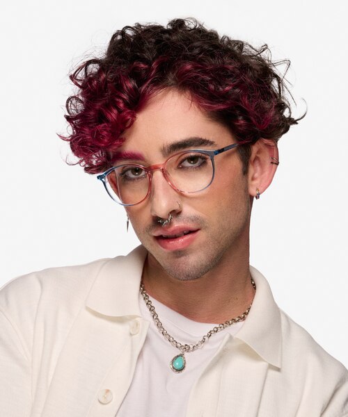 True Rainbow PlasticEyeglass Frames for Men from EyeBuyDirect