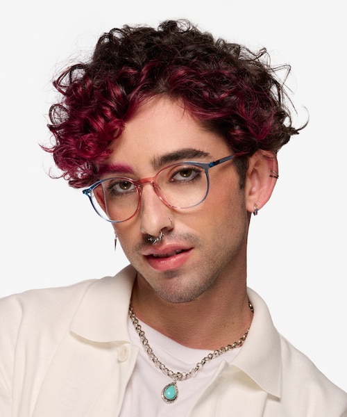 True Rainbow PlasticEyeglass Frames for Men from EyeBuyDirect