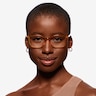 Sunbeam Orange Rainbow PlasticEyeglass Frames for Women from EyeBuyDirect