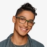 Moringa Green Eco-friendlyEyeglass Frames for Men from EyeBuyDirect