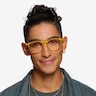 Persea Yellow Eco-friendlyEyeglass Frames for Men from EyeBuyDirect