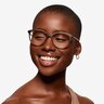 Neely Matte Tortoise PlasticEyeglass Frames for Women from EyeBuyDirect