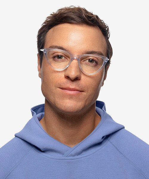 Maine Clear AcetateEyeglass Frames for Men from EyeBuyDirect