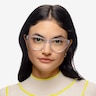 Maine Clear AcetateEyeglass Frames for Women from EyeBuyDirect