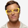 Deduce Yellow AcetateEyeglass Frames for Men from EyeBuyDirect
