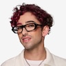 Synth Black AcetateEyeglass Frames for Men from EyeBuyDirect