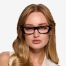Synth Black AcetateEyeglass Frames for Women from EyeBuyDirect