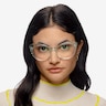 Cassis Green AcetateEyeglass Frames for Women from EyeBuyDirect