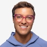 Cassis Purple AcetateEyeglass Frames for Men from EyeBuyDirect