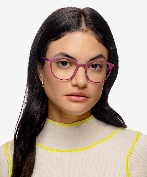 Purple Berry -  Plastic Eyeglasses