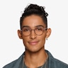 Matcha Dark Brown PlasticEyeglass Frames for Men from EyeBuyDirect