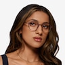 Matcha Dark Brown PlasticEyeglass Frames for Women from EyeBuyDirect