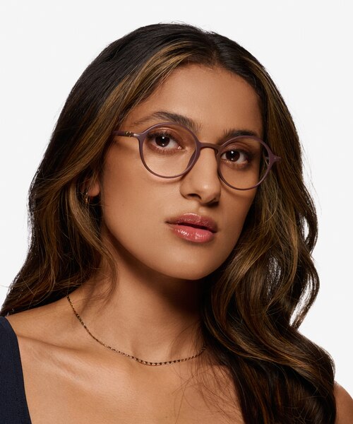 Matcha Dark Brown PlasticEyeglass Frames for Women from EyeBuyDirect