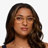 Unwind Clear Yellow PlasticEyeglass Frames for Women from EyeBuyDirect