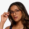 Mosey Tortoise PlasticEyeglass Frames for Women from EyeBuyDirect