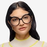Tonks Black Gold AcetateEyeglass Frames for Women from EyeBuyDirect