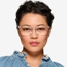 Esme Crystal AcétateMontures de lunettes de vue pour Femmes d'EyeBuyDirect