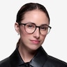 Lennon Black AcetateEyeglass Frames for Women from EyeBuyDirect