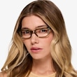 Liz Crystal Kahki AcetateEyeglass Frames for Women from EyeBuyDirect