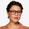 Astera Black AcetateEyeglass Frames for Women from EyeBuyDirect