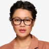 Florus Tortoise AcetateEyeglass Frames for Women from EyeBuyDirect