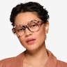 Gerania Ivory Tortoise AcetateEyeglass Frames for Women from EyeBuyDirect