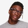 Aronia Crsytal Blue AcetateEyeglass Frames for Men from EyeBuyDirect