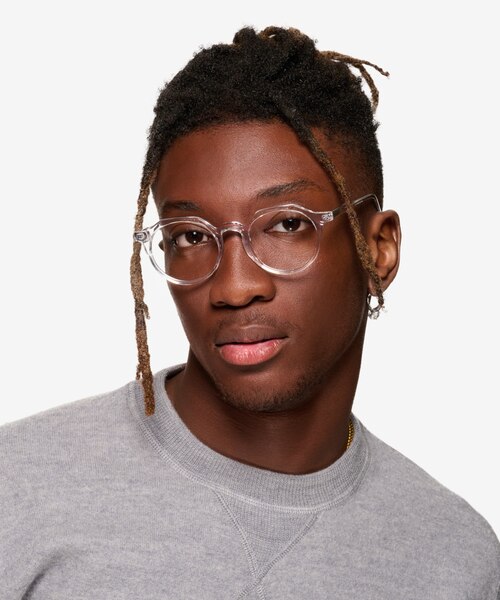 Monarda Crystal AcetateEyeglass Frames for Men from EyeBuyDirect